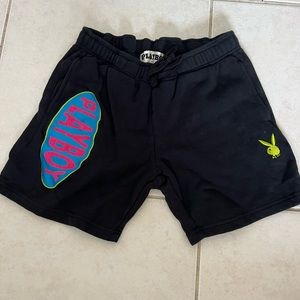 playboy by pacsun mid thigh shorts in size medium!